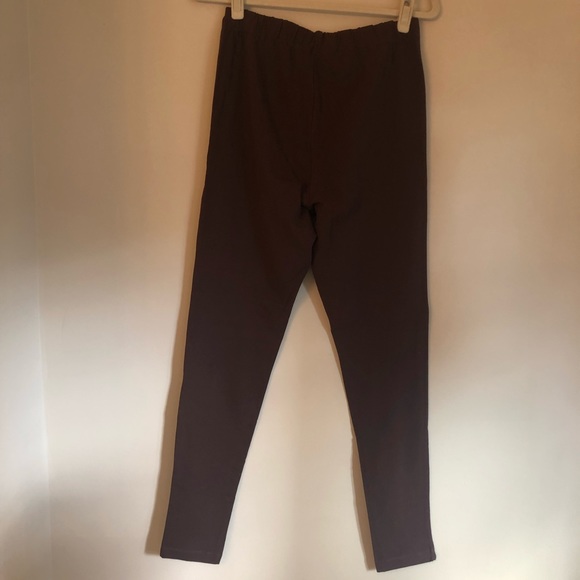 ROAMAN’S elastic waistband brown leggings plus size medium tall 14/16 - Picture 6 of 6